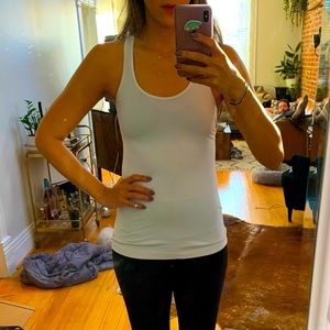 Lululemon white cool racerback tank
